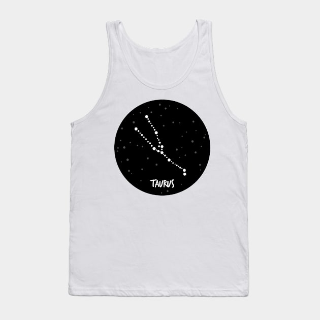 Taurus Constellation Tank Top by krimons